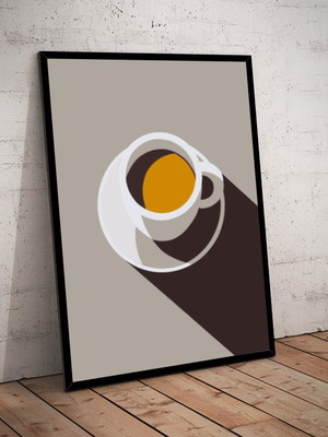 Quadro - xícara de café