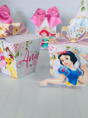 Caixa sushi princesas disney