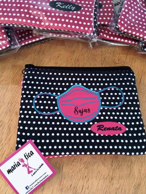 Kit porta mascaras personalizado