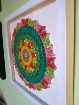 Quadro mandala / quilling