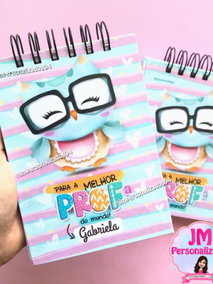 Bloquinho personalizado - dia dos professores