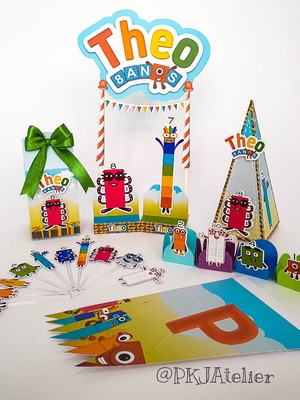 Kit festa só um bolinho numberblocks