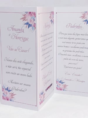 Manual dos padrinhos personalizado