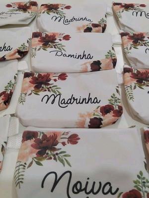 Necessaire trapézio personalizada