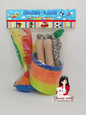 Kit boa infância personalizado brinquedos antigos