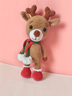 Rena frederico amigurumi crochê