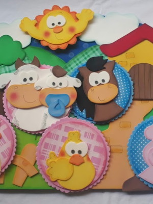 Luva musical a fazendinha do mundo bita