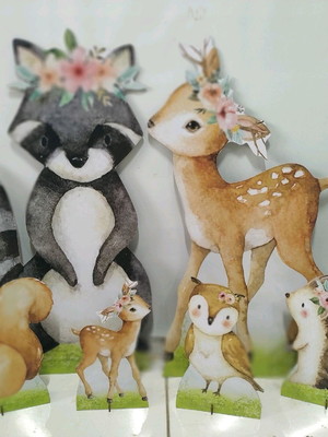 Kit display bosque encantado menina