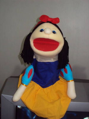 Fantoche branca de neve