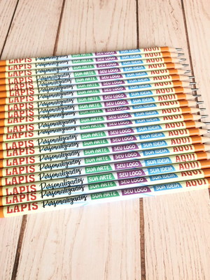 Lápis personalizados