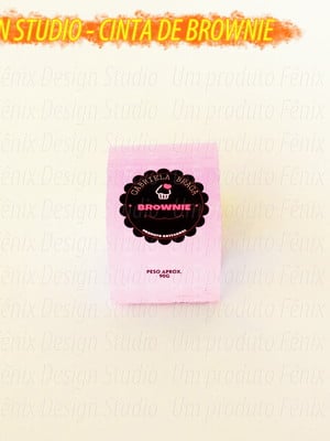 Cinta de brownie personalizada