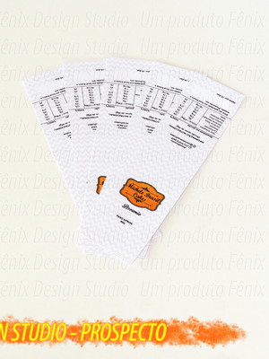 Cinta de brownie matte brilho personalizada