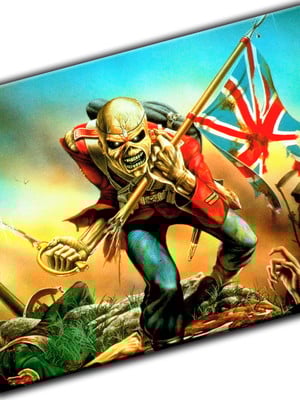 Porta-chaves com ímãs iron maiden