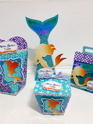 Kit pequena sereia ( 40 caixas )