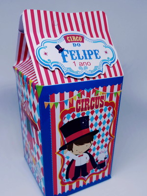 Caixa milk circo