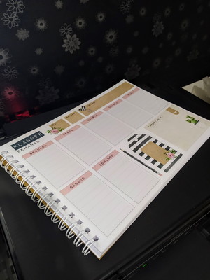Planner semanal de mesa