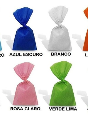Saco de presente tnt 30x30 kit com 20 unidades