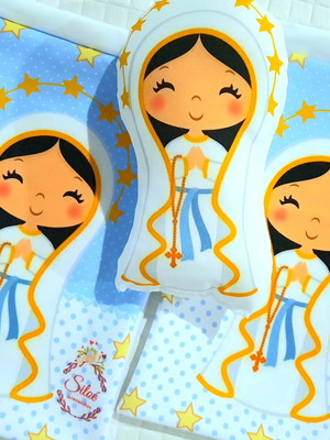 Kit personalizado nossa senhora de lourdes