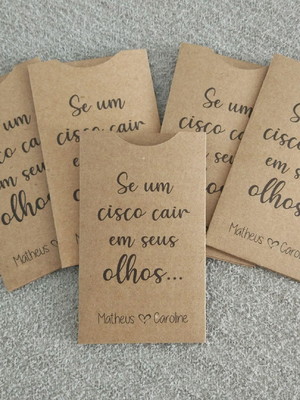 Mini envelope kraft 6x11cm