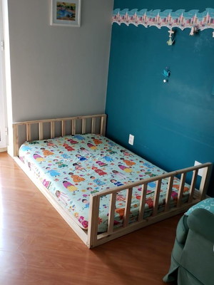 Cama montessoriana viúva