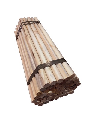 Bastão de madeira 75cm x 22mm
