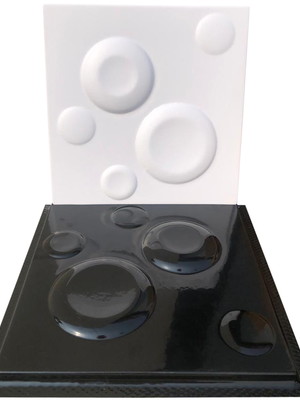 Forma gesso 3d abs luas 32x32 envio imediato lindíssimo