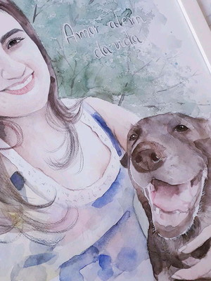 Pintura aquarela em curitiba