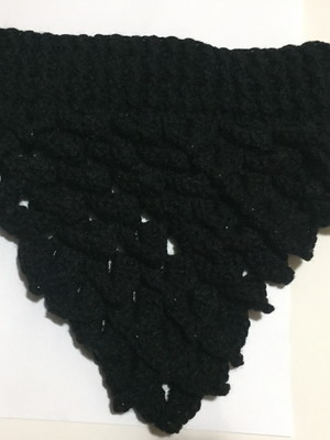Gola em crochê