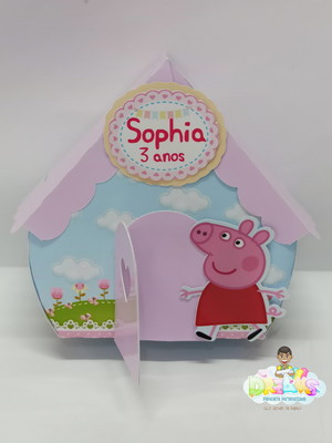 Casinha porca rosa cd172