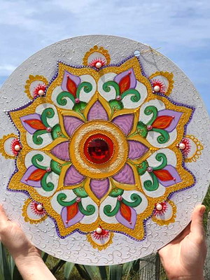 Mandala da paz, saúde, prosperidade e espiritualidade