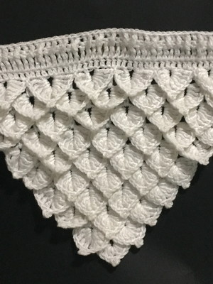 Gola em crochê