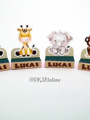 Porta bis duplo safari - kit com 20