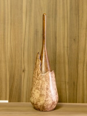 Peça decorativa "escultura gota jurássica"