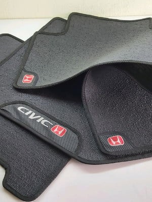 Jogo de tapete emborrachado honda civic