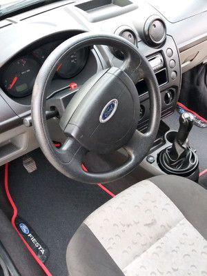 Ford fiesta - jogo de tapetes emborrachados, 3 peças