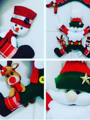 Papai noel feltro