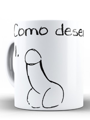 Caneca como desenhar um gato caneca mente poluída