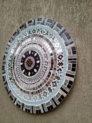 Mandala em mosaico