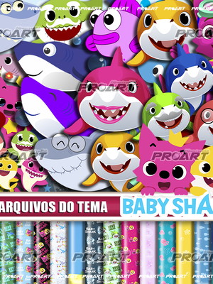 Kit digital baby shark