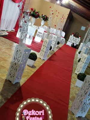 Decoração de casamento com cerimonial completo