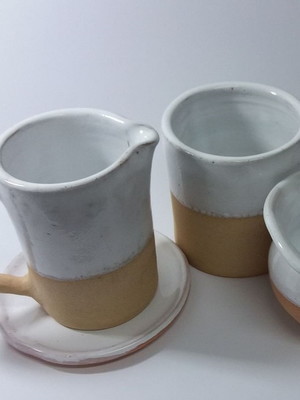 Conjunto de 3 peças branco