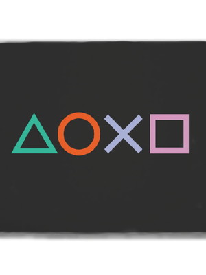 Mouse pad playstation game gamer geek nerd teen
