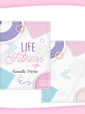 Planner life fitness mulher