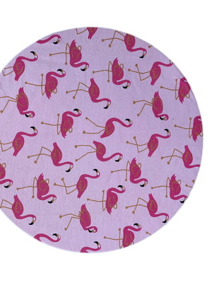 Capa de sousplat flamingos