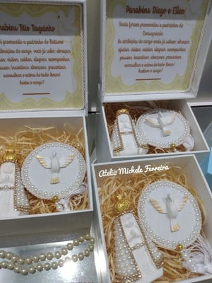 Convite para padrinhos batizado, consagração, crisma....