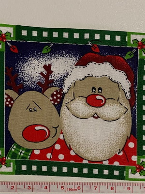 Patch aplique termocolante papai noel #40 ( 2 unidades )