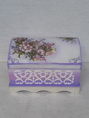 Baú floral 563