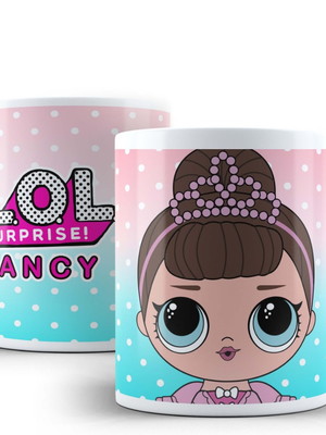 Caneca de polímero lol princesa