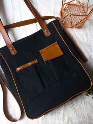 Bolsa tote caramelo denise fernandes