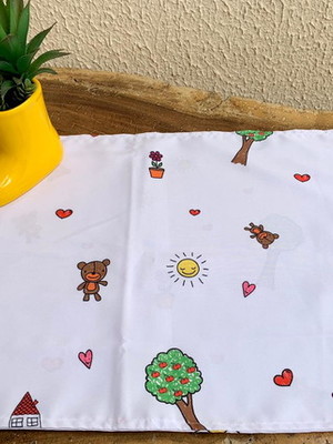 Jogo americano tecido infantil